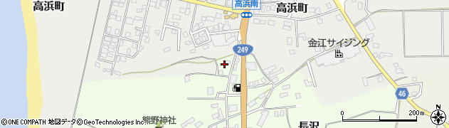石川県志賀町（羽咋郡）長沢（ノ）周辺の地図