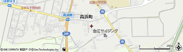 石川県羽咋郡志賀町高浜町ケ周辺の地図