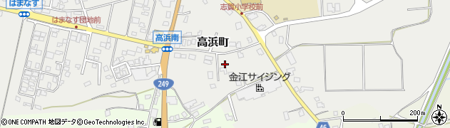 石川県志賀町（羽咋郡）高浜町（ケ）周辺の地図
