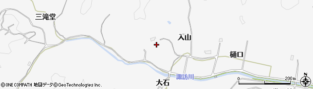 福島県いわき市平豊間（入山）周辺の地図