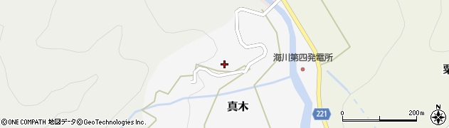 新潟県糸魚川市真木186周辺の地図
