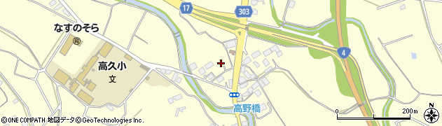 栃木県那須郡那須町高久甲975周辺の地図