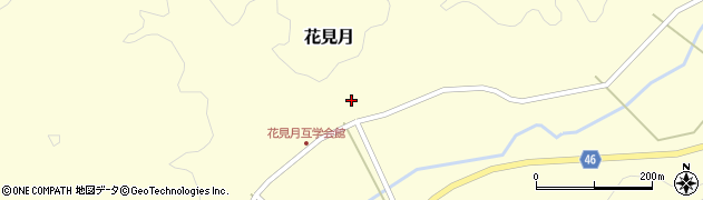 石川県中能登町（鹿島郡）花見月（ル）周辺の地図