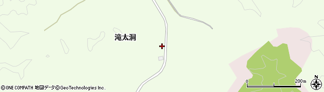 福島県いわき市遠野町上遠野（滝太洞）周辺の地図