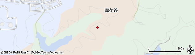 福島県いわき市鹿島町下蔵持（森ケ谷）周辺の地図