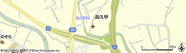 栃木県那須郡那須町高久甲2373周辺の地図