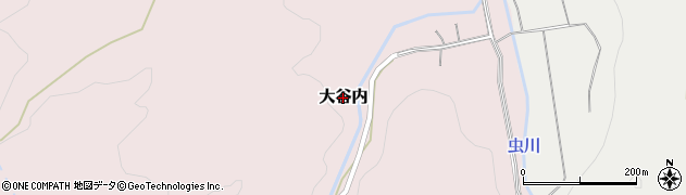 新潟県糸魚川市大谷内周辺の地図