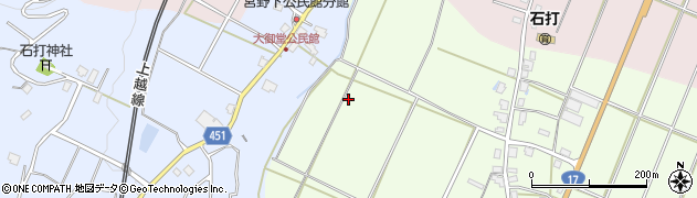 新潟県南魚沼市上一日市周辺の地図