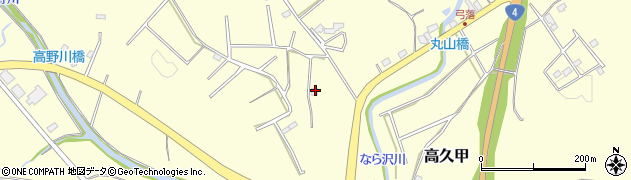 栃木県那須郡那須町高久甲1015周辺の地図