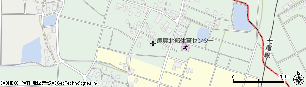 石川県中能登町（鹿島郡）在江（ヌ）周辺の地図