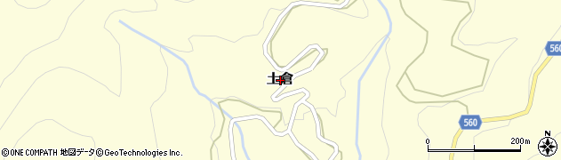 新潟県十日町市土倉周辺の地図
