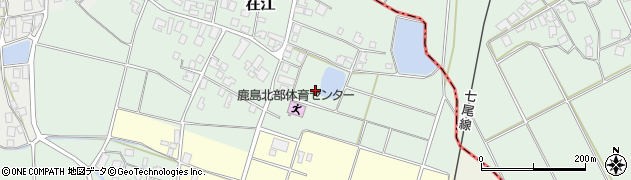 石川県中能登町（鹿島郡）在江（ル）周辺の地図