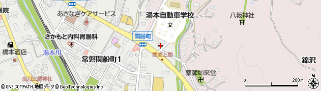 福島県いわき市常磐関船町（杭田）周辺の地図