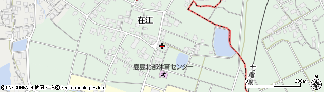 石川県中能登町（鹿島郡）在江（ヨ）周辺の地図