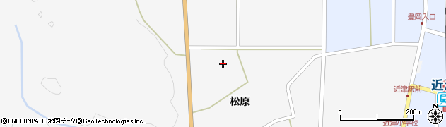 福島県棚倉町（東白川郡）下山本（松原平）周辺の地図