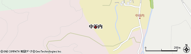 新潟県糸魚川市中谷内周辺の地図