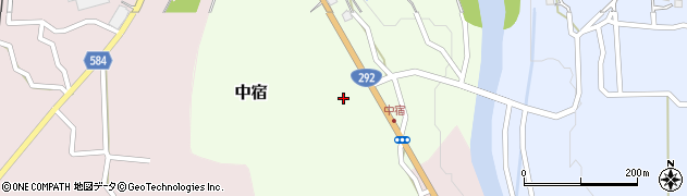 新潟県妙高市中宿63周辺の地図