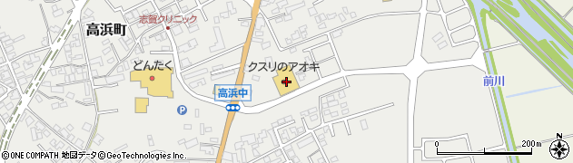 クスリのアオキ　志賀高浜店周辺の地図