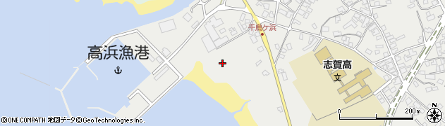 石川県志賀町（羽咋郡）高浜町（ヰ）周辺の地図
