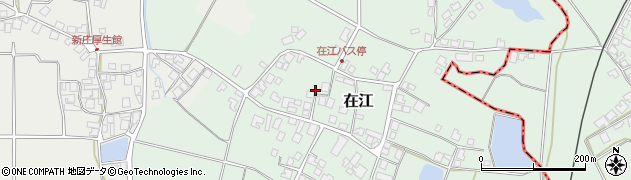 石川県中能登町（鹿島郡）在江（子）周辺の地図
