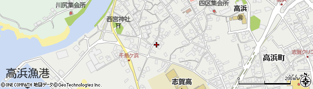 石川県羽咋郡志賀町高浜町リ21周辺の地図