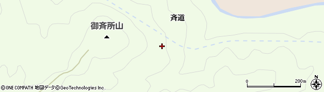 福島県いわき市田人町黒田（斉道）周辺の地図