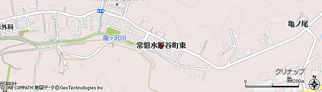 福島県いわき市常磐水野谷町（東）周辺の地図