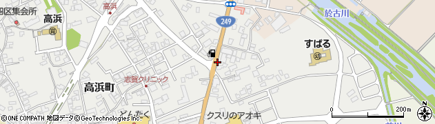 石川県志賀町（羽咋郡）高浜町（ク）周辺の地図