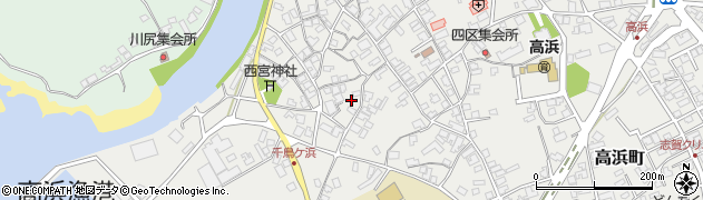 石川県羽咋郡志賀町高浜町リ38周辺の地図