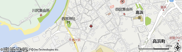 石川県羽咋郡志賀町高浜町リ37周辺の地図