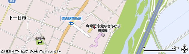 道の駅・南魚沼・雪あかり周辺の地図