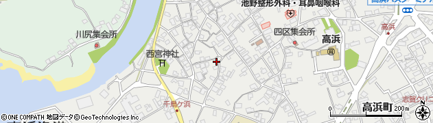 石川県羽咋郡志賀町高浜町リ33周辺の地図