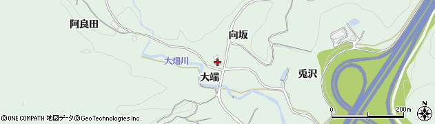 福島県いわき市常磐藤原町（向坂）周辺の地図