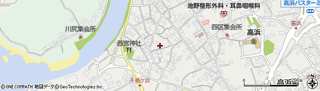 石川県志賀町（羽咋郡）高浜町（ヌ）周辺の地図