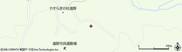 福島県いわき市遠野町上遠野（久保作）周辺の地図