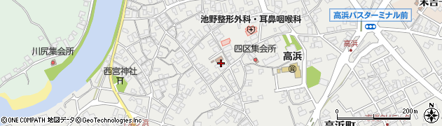石川県志賀町（羽咋郡）高浜町（ト）周辺の地図