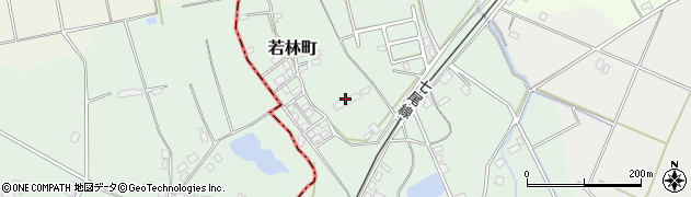 石川県七尾市若林町（レ）周辺の地図