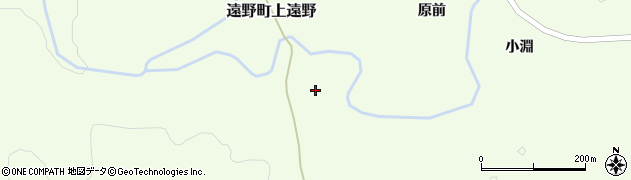福島県いわき市遠野町上遠野（永沢）周辺の地図