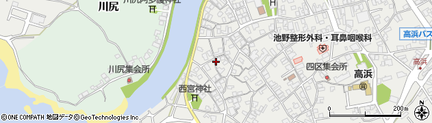 石川県志賀町（羽咋郡）高浜町（ル）周辺の地図
