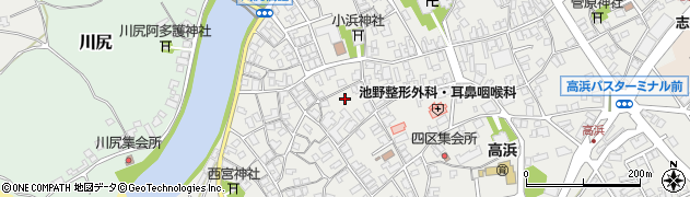 石川県志賀町（羽咋郡）高浜町（ホ）周辺の地図