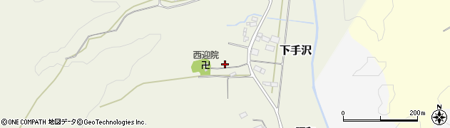 福島県棚倉町（東白川郡）下手沢（根来）周辺の地図