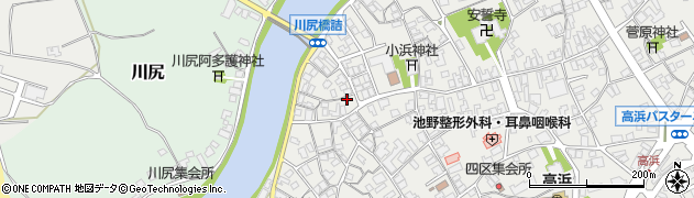 石川県志賀町（羽咋郡）高浜町（ニ）周辺の地図