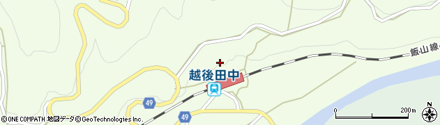新潟県津南町（中魚沼郡）上郷上田乙周辺の地図