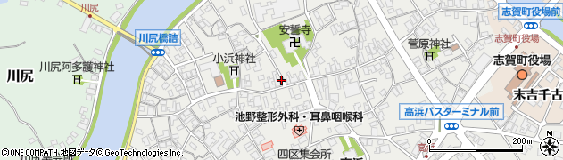 石川県志賀町（羽咋郡）高浜町（イ）周辺の地図