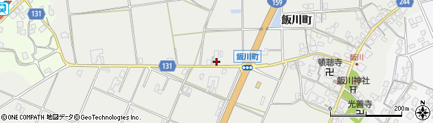 石川県七尾市飯川町（す）周辺の地図
