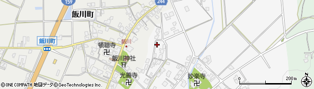石川県七尾市江曽町（ム）周辺の地図