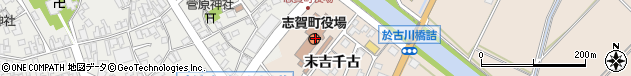 石川県羽咋郡志賀町周辺の地図