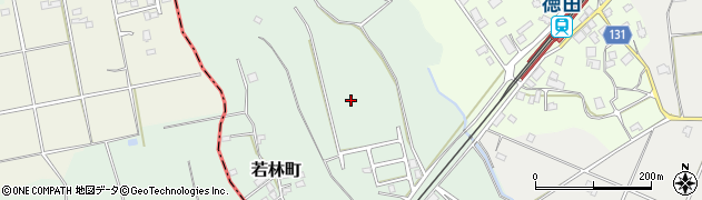石川県七尾市若林町（カ）周辺の地図