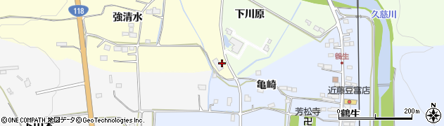福島県東白川郡棚倉町塚原南原周辺の地図