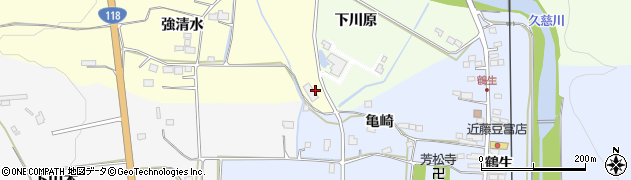 福島県棚倉町（東白川郡）塚原（南原）周辺の地図